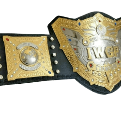 IWGP V5 World Heavyweight Championship Leather Title Belt