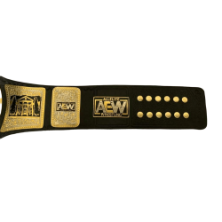 TNT AEW Championship Wrestling Belt, TNT Black Leather Replica Belt
