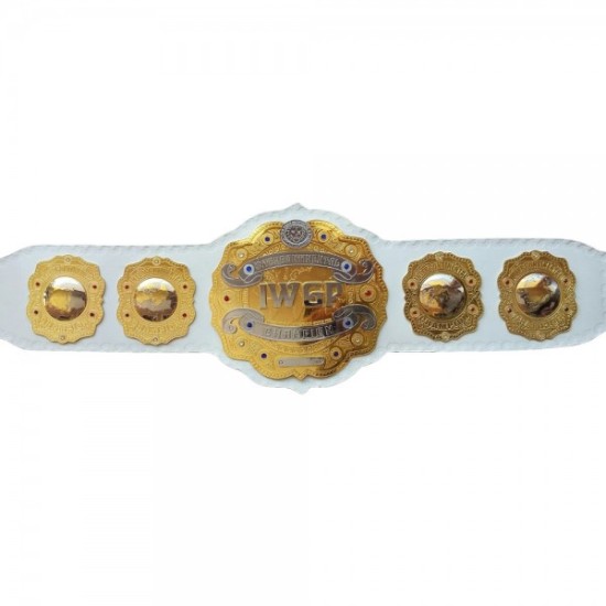  IWGP Intercontinental Championship Replica Belt Adult White