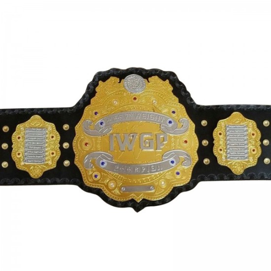 IWGP Heavyweight Championship Title Belt Gold Plated Adult