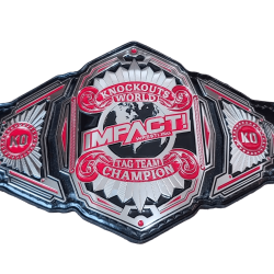TNA Knockouts World Impact Tag Team Championship Wrestling Belt - Adult