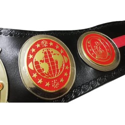 World Class Heavy Weight Championship Wrestling Belt - Brass Metal