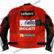Francesco Bagnaia Ducati Leather Motorcycle Race Replica Jacket