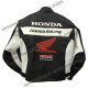 Honda HRC Biker Leather Motorcycle Racing Jacket