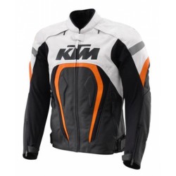 KTM Leather Motorcycle Racing Jacket