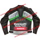 Leon Haslam Kawasaki Monster Leather Motorcycle Jacket 