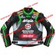 Tom Sykes Kawasaki Ninja Leather Motorcycle Racing Jacket