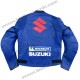 Suzuki GSXR Leather Motorcycle Racing Motogp Jacket