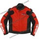 Suzuki GSXR Leather Motorcycle Biker Jacket