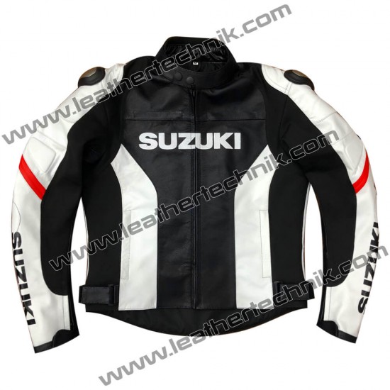 Suzuki Motogp GSXR Leather Motorcycle Jacket