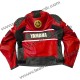 Red Yamaha Leather Motorcycle Jacket 60th Anniversary
