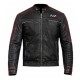 Mens Mass Effect 3 Commander Shepard N7 Black Real Leather Jacket 