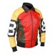 Seinfeld David Puddy’s 8 Ball Jacket - Michael Hoban 8 Bomber Real Leather Jacket