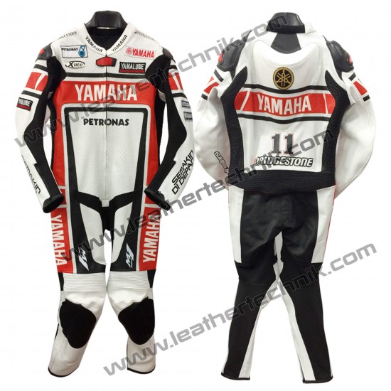 Yamaha Ben Spies Assen Leather Motorcycle Race Replica Suit