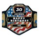 Fully Customize Championship Belt for Birthday Gift