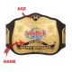 Customize Wrestling Championship Belt - 4MM Brass Metal