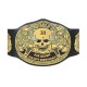 Custom Smoking Skull Wrestling Championship Belt 4MM Brass Metal