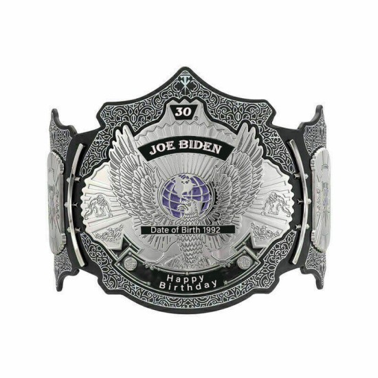Customize Metal Wrestling Championship Belt for Birthday Gift