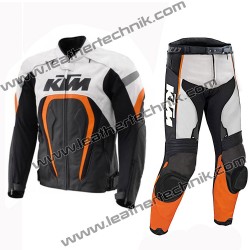 KTM Leather Motorcycle Racing Suit